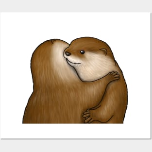 Hug Otter Posters and Art